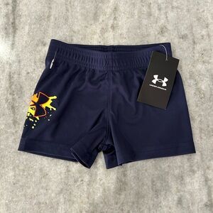 Under Armour Midnight Navy Youth Shorts Size 6/9M